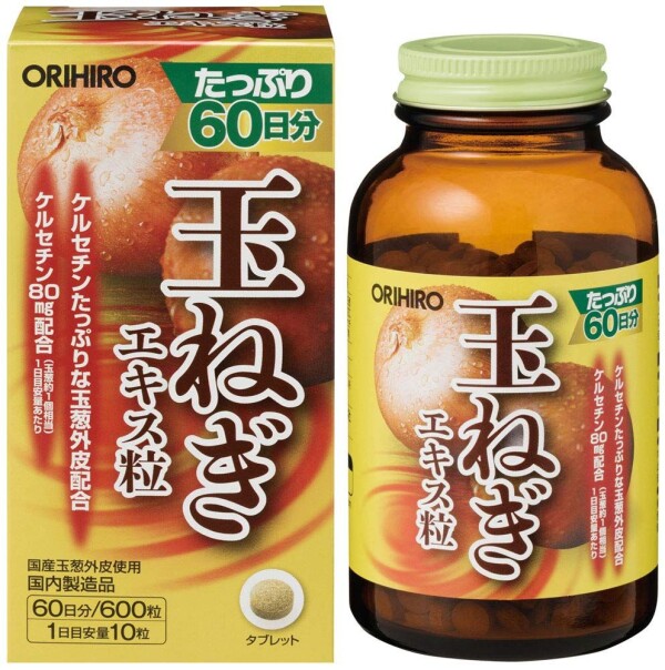 Кверцетин для антиоксидантной защиты организма Orihiro Onion Extract