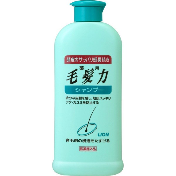 Шампунь для укрепления и роста волос Lion Medicated Hair Strength Shampoo          
