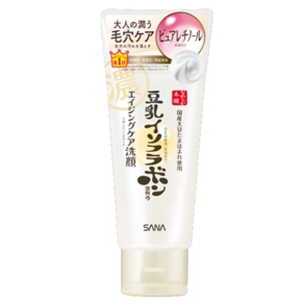 Антивозрастной крем-пенка для очищения кожи Nameraka Smooth Honpo WR Cleansing Face Wash N