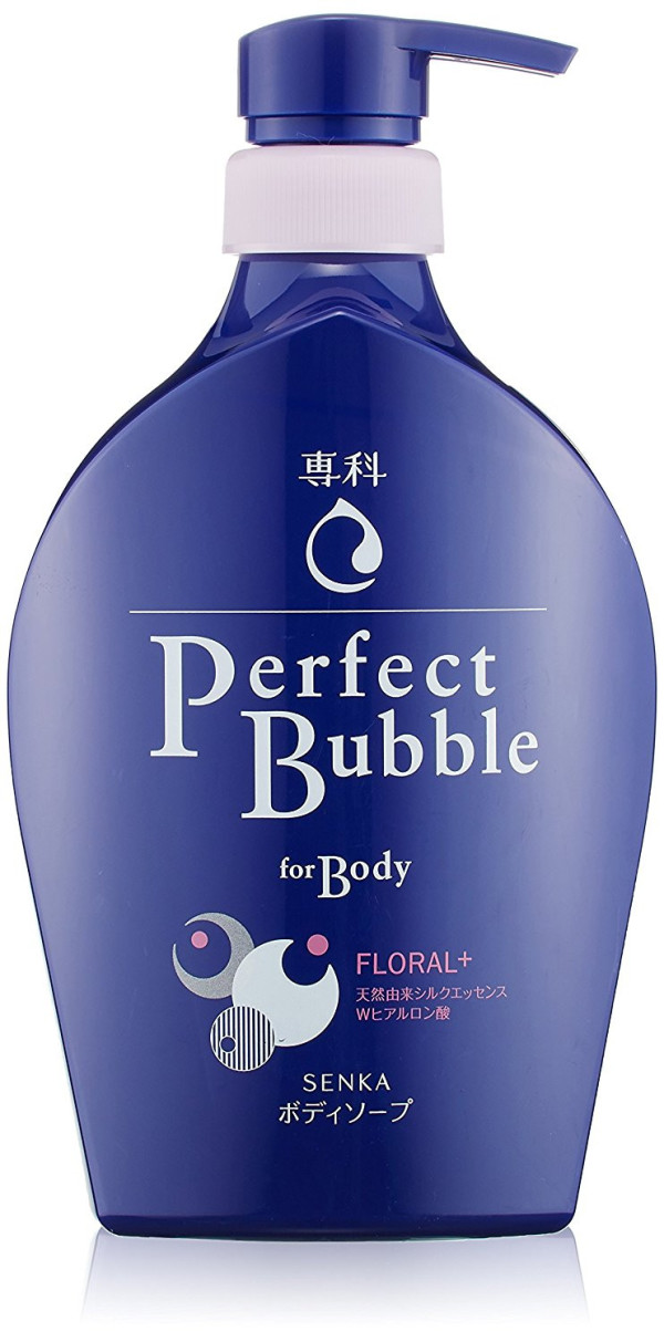 Гель для душа против неприятных запахов Shiseido Senka Perfect Bubble For Body Floral Plus