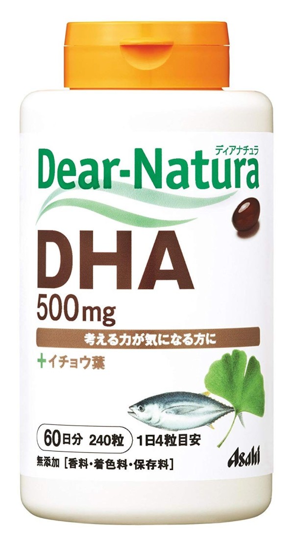Комплекс ASAHI Dear-Natura DHA + Гинкго    