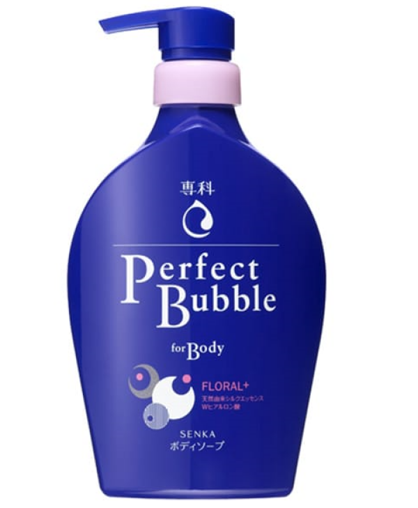 Гель для душа против неприятных запахов Shiseido Senka Perfect Bubble For Body Floral Plus