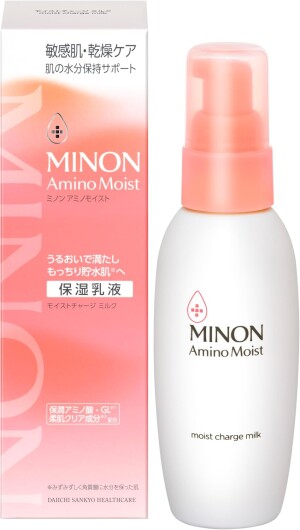 Интенсивно увлажняющее молочко для чувствительной и сухой кожи Daiichi-Sankyo MINON Amino Moist Charge Milk