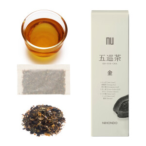 Травяной освежающий чай для укрепления иммунитета KAGAE Herbal Tea Five Elements Blend Gold