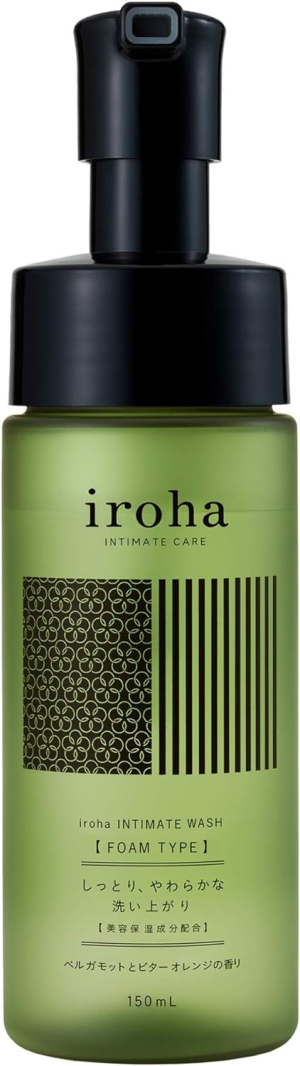 Очищающая, увлажняющая пенка для интимной гигиены с натуральными маслами iroha Intimate Wash Foam Type