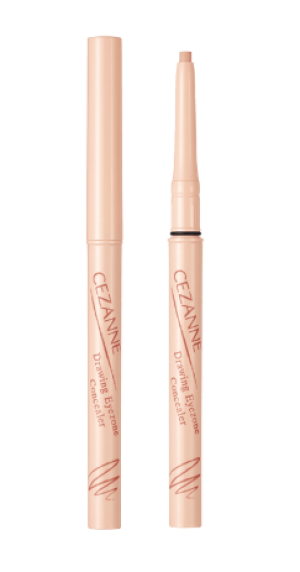 Тонкий водостойкий консилер-карандаш для зоны вокруг глаз CEZANNE Drawing Eyezone Concealer