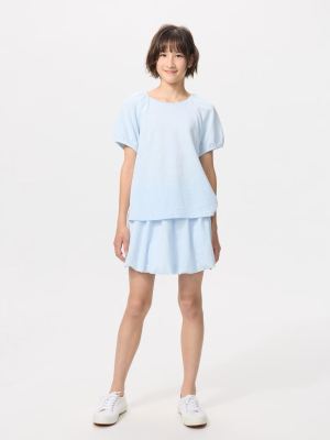 Детская юбка-шорты баллон Uniqlo GIRLS Jersey Mini Skort Seersucker