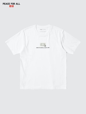 Футболка из коллекции «PEACE FOR ALL / Haruki Murakami» Uniqlo PEACE FOR ALL T-Shirt Haruki Murakami