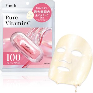 Осветляющая маска против пигментации и тусклости кожи с витамином C Yunth Pure Vitamin C Mask