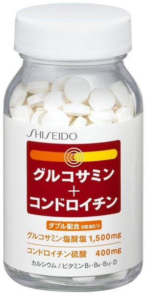 Комплекс для укрепления опорно-двигательного аппарата Shiseido Glucosamine + Chondroitin