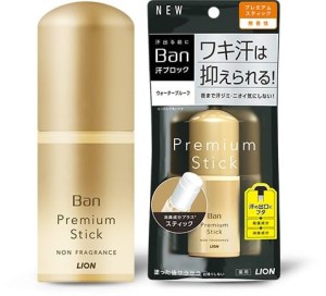 Антиперспирант-стик Lion Ban Sweat-Blocking Stick Premium Gold Label