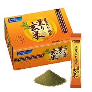Зелёный чай с коричневым рисом Fancl