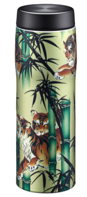Термос с традиционным японским орнаментом Pagong Tiger Corporation MJX-B048 Kyoto Yuzen