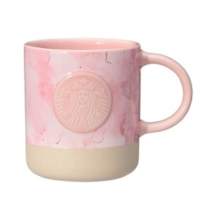 Кружка с мраморным рисунком STARBUCKS SAKURA 2026 Marble Mug 355ml