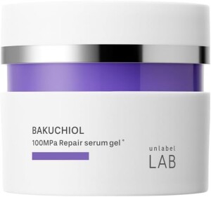 Многофункциональный гель-сыворотка с бакучиолом для упругости и гладкости кожи Unlabel Lab Bakuchiol 100MPa Repair Serum Gel