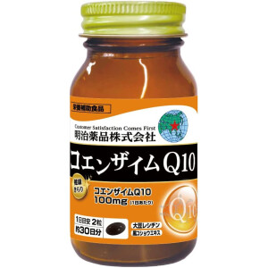 Комплекс с коэнзимом Q10 и лецитином для повышения жизненной энергии Meiji Noguchi Coenzyme Q10