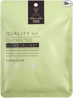 Маска с экстрактом чайного дерева “Защита от сухости и раздражений” Quality 1st Derma Laser 100 Super TEA TREE Mask