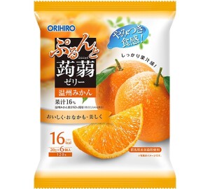 Желе из конняку со вкусом мандарина Orihiro Jelly Mandarin