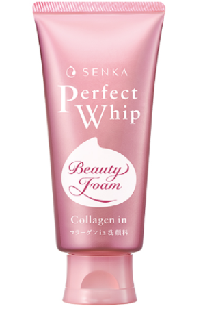 Увлажняющая пенка для умывания с коллагеном Shiseido Senka Perfect Whip Collagen In