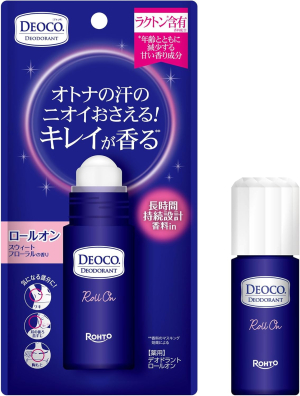 Антиперспирант против возрастного запаха Rohto DEOCO Medicated Deodorant Antiperspirant