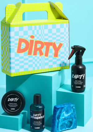Подарочный набор для ухода за телом с ароматом мяты Lush Dirty Body Spray Gift