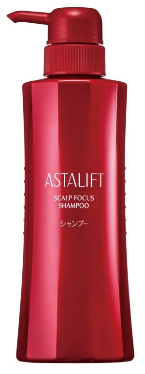 Бессиликоновый шампунь для ухода за кожей головы и волосами с нано церамидами и астаксантином Astalift Scalp Focus Shampoo