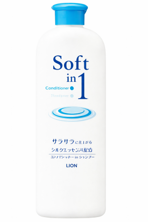Шампунь-кондиционер Lion Soft-In-One Shampoo Smooth Type