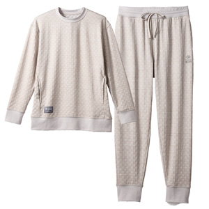 Длинная пижама с магнитами для восстановления и комфортного сна Colantotte MAGNE RECOVERY WEAR PLUS Long Sleeve Top & Pants