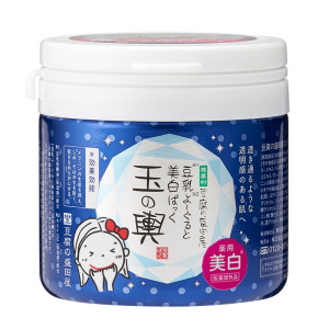 Осветляющая маска для лица с соевым молоком Tofu Moritaya Medicinal Soy Milk Yogurt Pack And Whitening