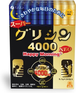 Комплекс для повышения мозговой активности с глицином FINE JAPAN Happy Morning NEO Glycine 4000