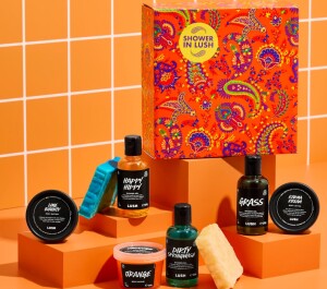 Подарочный набор для полноценного ухода за телом и волосами Lush Shower in a Rush Gift
