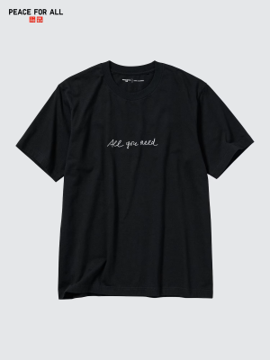 Футболка из коллекции «PEACE FOR ALL / Herzog & de Meuron» Uniqlo PEACE FOR ALL T-Shirt Herzog & de Meuron