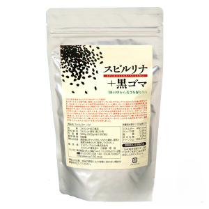 Спирулина с черным кунжутом Spirulina Black Sesame Seeds Algae