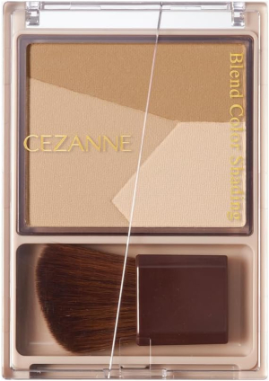 Палетка для контуринга с градиентными оттенками CEZANNE Blend Color Shading