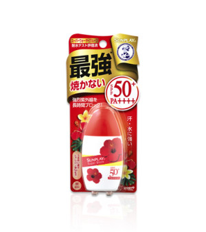 Солнцезащитный крем Rohto Mentholatum SUNPLAY Super Block SPF50+ PA++++