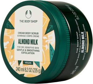 Скраб для тела с ароматом миндального молочка The Body Shop Cream Body Scrub AM