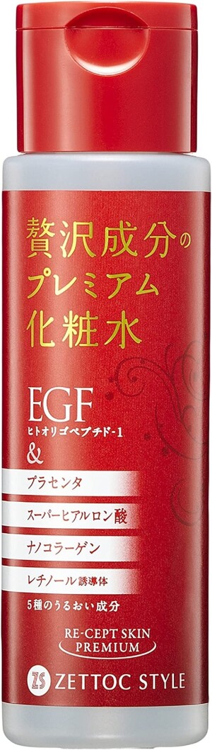 Премиальный антивозрастной лосьон с EGF для борьбы с морщинами и дряблостью Zetok Style Recept Skin Premium Lotion