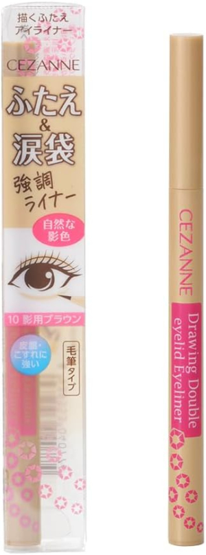 Лайнер для визуального увеличения глаз CEZANNE Drawing Double Eyelid Eyeliner