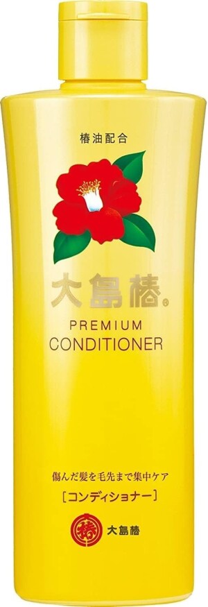 Премиальный кондиционер с маслом камелии для поврежденных волос Oshima Tsubaki Premium Conditioner