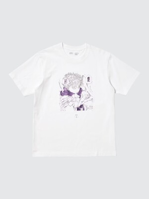 Футболка из коллекции «100 лет Shueisha / Магическая битва» Uniqlo Manga UT Shueisha 100th Anniversary Jujutsu Kaisen