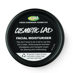 Лёгкий увлажняющий крем с лавандовой водой, алоэ вера и экстрактом льна Lush Cosmetic Lad Moisturizing Cream