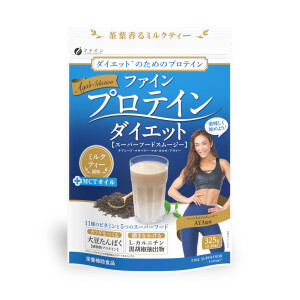 Протеиновый напиток с MSM и L-карнитином для ускорения энергетического обмена FINE JAPAN Protein Diet AYA'S Selection Milk Tea Flavor