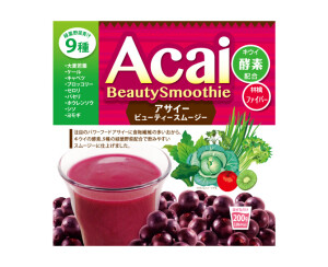 Смузи с окарой и асаи для детокса и усиления метаболизма Unimat Riken Acai Beauty Smoothie