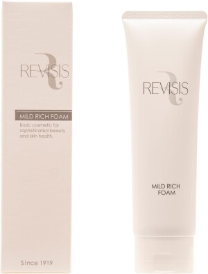 Мягкая пенка для умывания с шелком, коллагеном и золотом REVISIS Mild Rich Foam