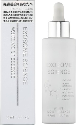 Омолаживающая осветляющая сыворотка с экзосомами KOR JAPAN EXOSOME SCIENCE White Moist Essence
