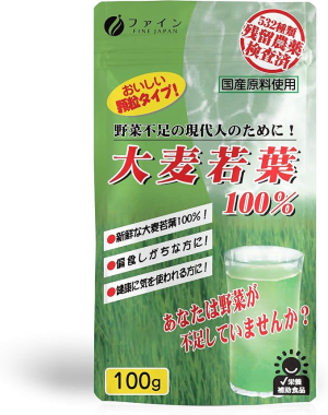 Аодзиру с молодым ячменем FINE JAPAN Young Barley Grass