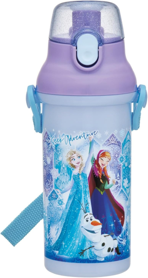 Детская пластиковая бутылочка для воды с ионами серебра Skater Children's Ag+ Antibacterial Plastic Water Cylinder