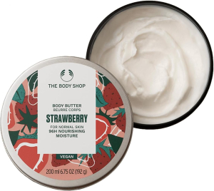 Масло для тела с ароматом клубники для нормального типа кожи The Body Shop Body Butter ST