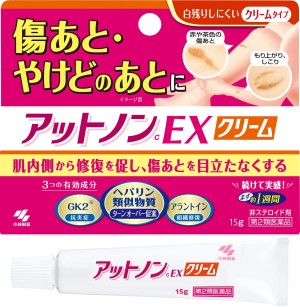 Мазь для быстрого восстановления кожи после травмы Kobayashi Pharmaceutical Atnon EX Cream