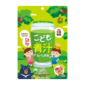 Детский аодзиру с кальцием, железом и β-каротином Unimat Riken Kids Green Juice
